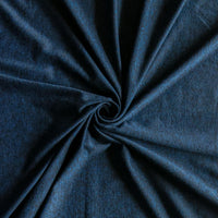 Blue Iris/Black Marl Dry-Flex Ubersoft Poly Lycra Jersey Knit Fabric