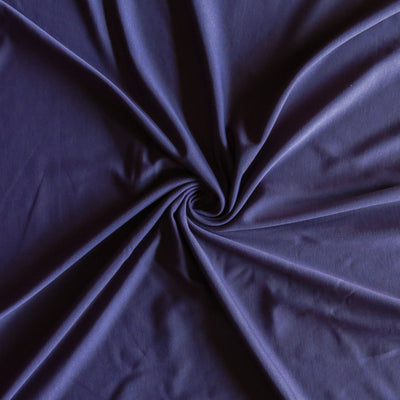 Very Dark Purple Dri-Fit Stretch Series Midweight Lycra Jersey Knit Fabric