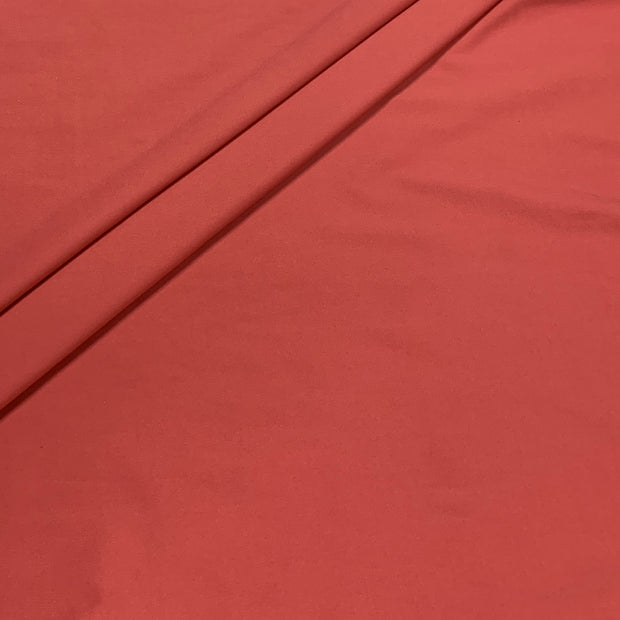 Endurance Mineral Red Repreve Recycled Polyester Spandex Knit Fabric