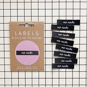"Me Made" 8 Pack Woven Labels by Kylie and the Machine