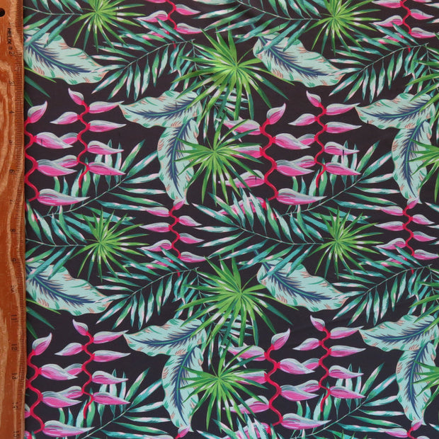 Jungle Vibes Poly Spandex Swimsuit Fabric