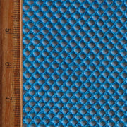 Peacock Diamond Nylon Spandex Mesh Fabric