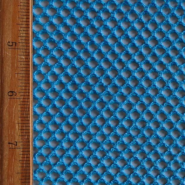 Peacock Diamond Nylon Spandex Mesh Fabric