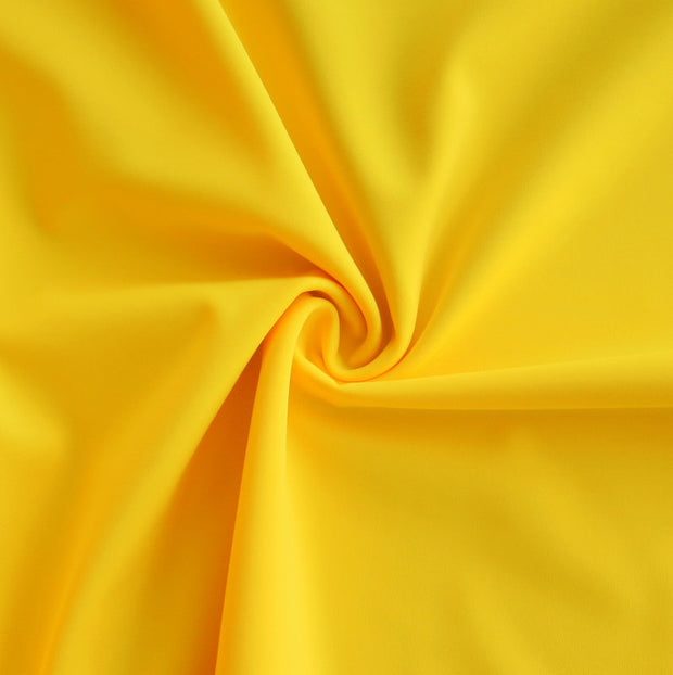 Canary Yellow Nylon Lycra Swimsuit Fabric