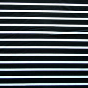 Black Thick and White Thin Stripes Nylon Lycra Swimsuit Fabric