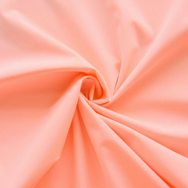 Peach Stretch Woven Fabric