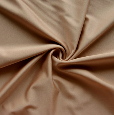 Light Brown Sugar Solid Nylon Spandex Tricot Specialty Swimsuit Fabric
