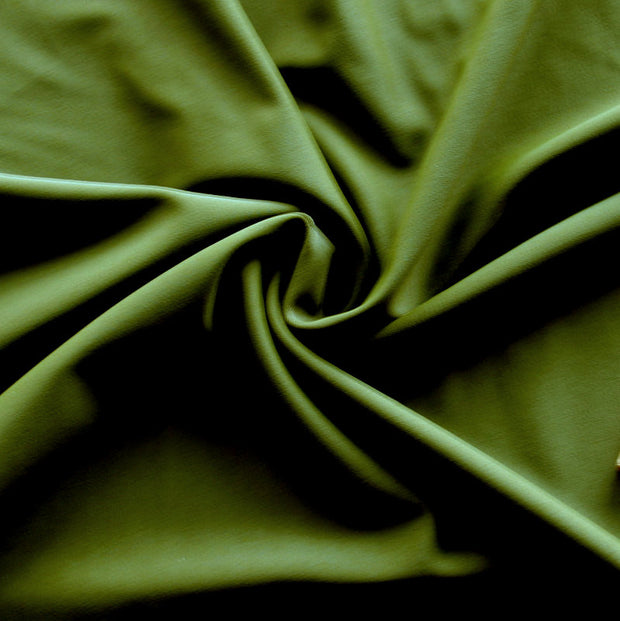 Dark Olive Nylon Lycra Swimsuit Fabric