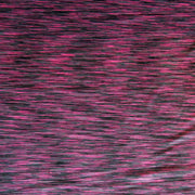 Fuchsia/Charcoal Space Dye Poly Lycra Jersey Knit Fabric