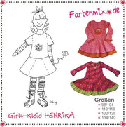Henrika Dress Sewing Pattern by Farbenmix