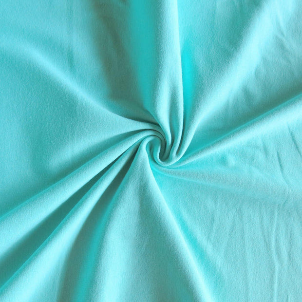 Medium Mint 10 oz. Cotton Lycra Jersey Knit Fabric