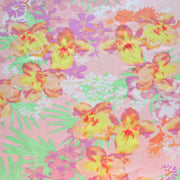 Pastel Spring Floral Nylon Lycra Swimsuit Fabric