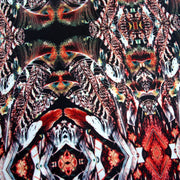 Peacock Feather Kaleidoscope Nylon Lycra Swimsuit Fabric