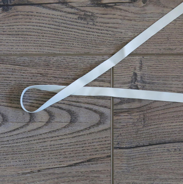 Light Grey 3/8 inch Rubber Elastic The Fabric Fairy