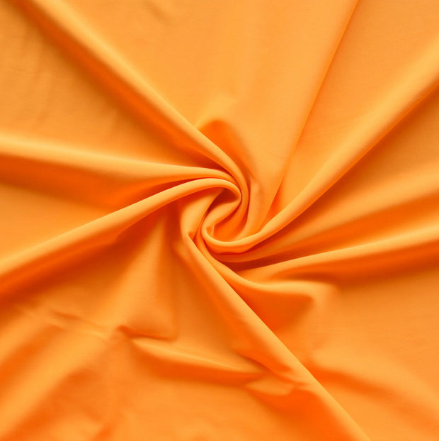 Tangerine Nylon Lycra Swimsuit Fabric