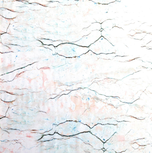 White Quartz Nylon Spandex Swimsuit Fabric - 17" Remnant