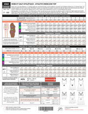 Viviane Athletic Top and Dress Sewing Pattern by Jalie