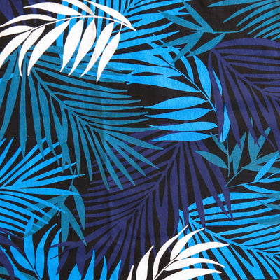 Blue Palms Stretch Boardshort Fabric - 26" Remnant