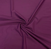 Aubergine FlexSoft Nylon Spandex Athletic Jersey Knit Fabric