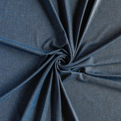 Dark Wash Faux Denim Poly Spandex Swimsuit Fabric