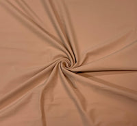 Sandy Beige FlexSoft Nylon Spandex Athletic Jersey Knit Fabric