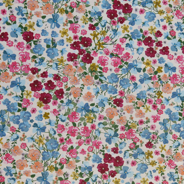 French Garden Poly Spandex Swimsuit Fabric