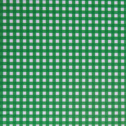 Grass Green Gingham Poly Spandex Swimsuit Fabric