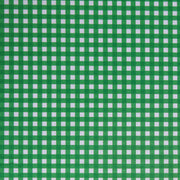 Grass Green Gingham Poly Spandex Swimsuit Fabric