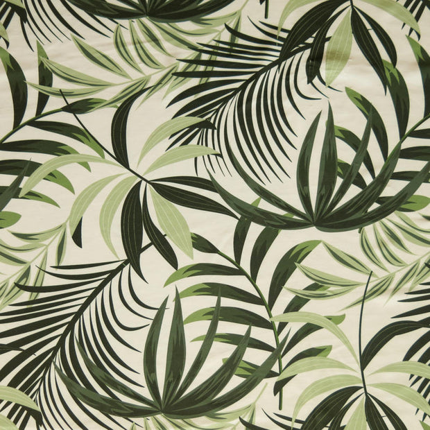 New Green Palms Poly Spandex Swimsuit Fabric