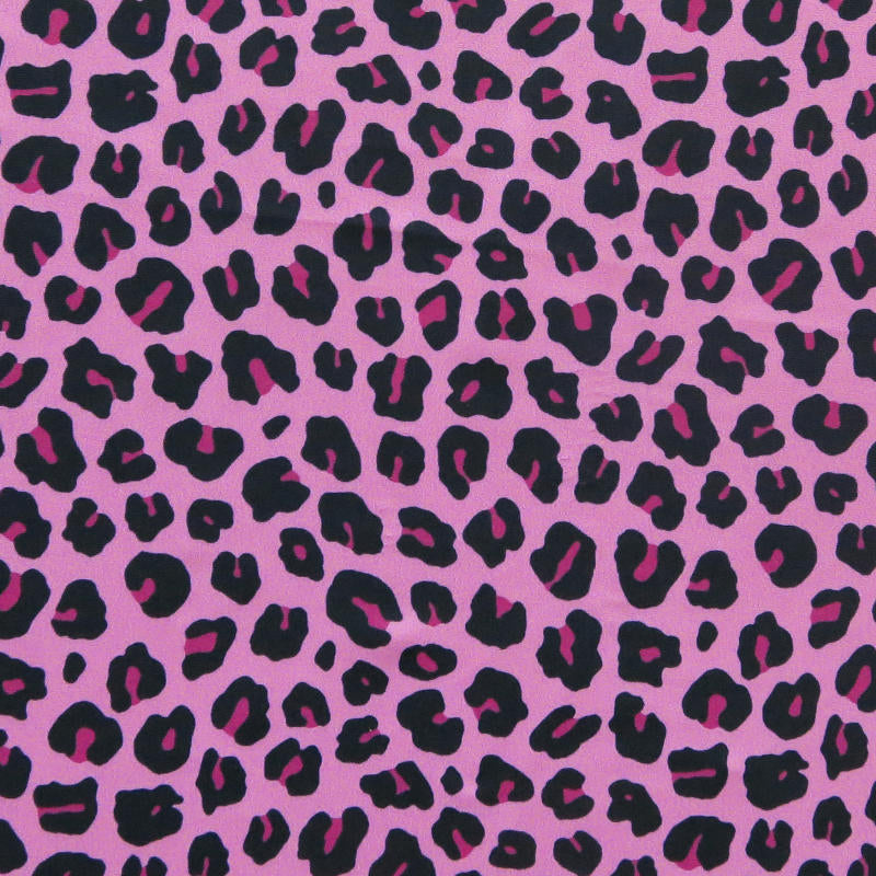Hot Pink Leopard Print Background
