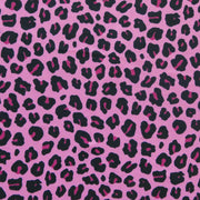 Hot Pink Leopard Print Nylon Spandex Swimsuit Fabric