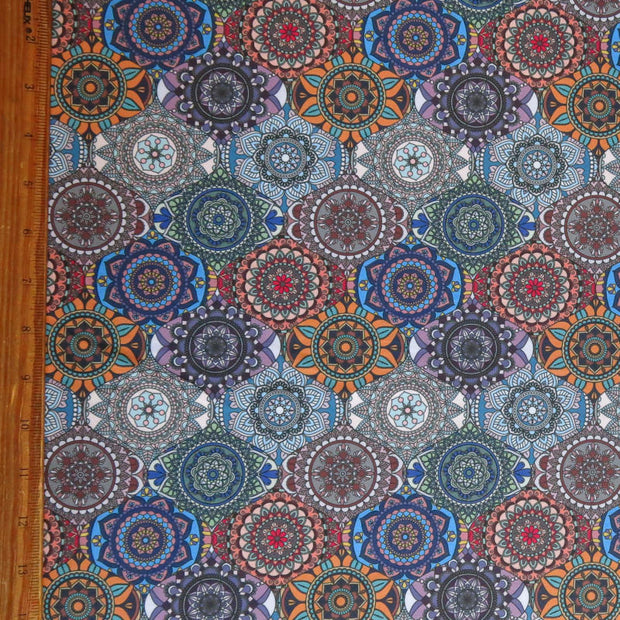 Magical Mosaic Poly Spandex Swimsuit Fabric