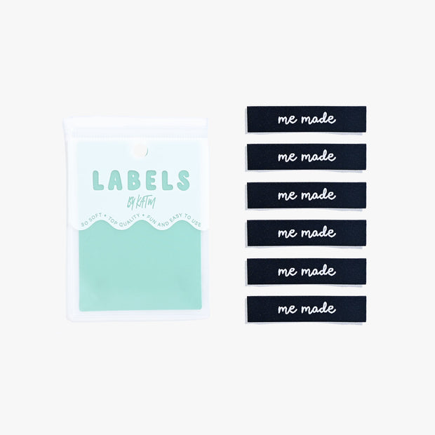 "Me Made" 6 Pack Woven Labels by Kylie and the Machine
