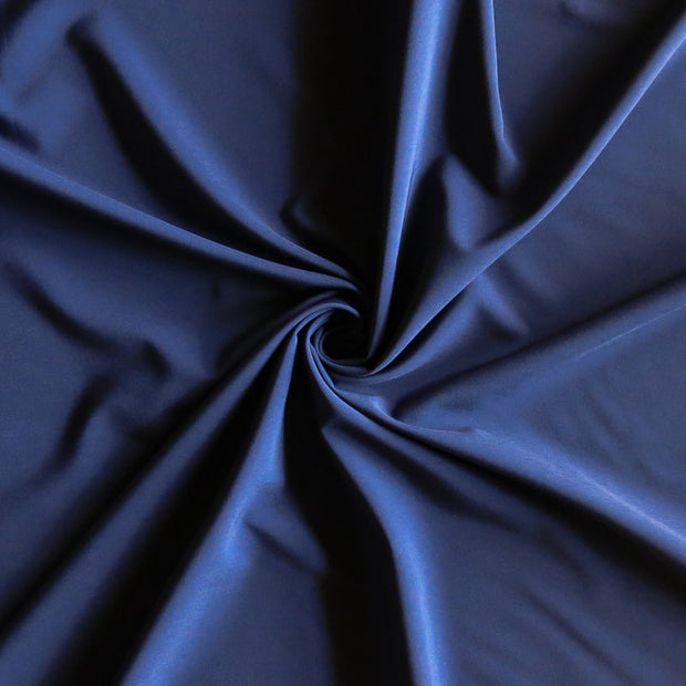 Olympus Dusty Navy Poly Spandex Athletic Jersey Knit Fabric