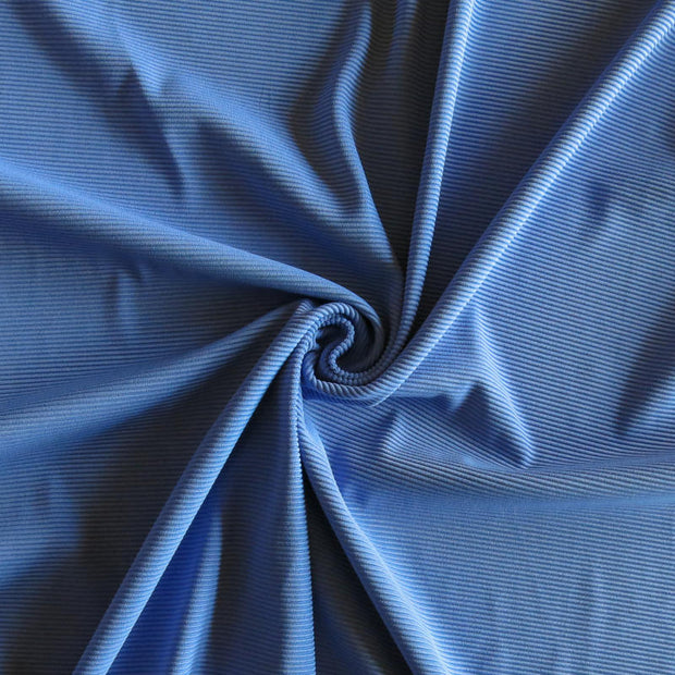 Micro Ribbed Material Periwinkle Micro Mini Ribbed Nylon Spandex Swimsuit Fabric – The Fabric ...