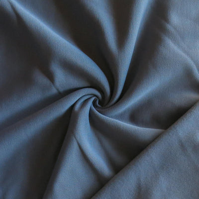 Smoke Blue Polartec Powerstretch Fleece Knit Fabric