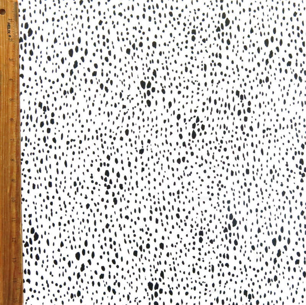 Reaction Drip Drop Poly Lycra Knit Fabric - 29" Remnant