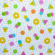 Summertime Fun Poly Spandex Swimsuit Fabric