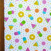 Summertime Fun Poly Spandex Swimsuit Fabric