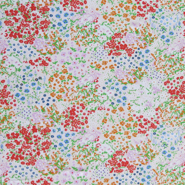 Tiny Color Floral Poly Spandex Swimsuit Fabric