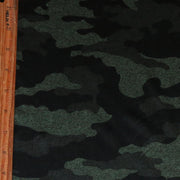 Evergreen Camo Marl Dry-Flex Ubersoft Poly Lycra Jersey Knit Fabric