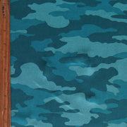 Jadite Camo Marl Dry-Flex Ubersoft Poly Lycra Jersey Knit Fabric