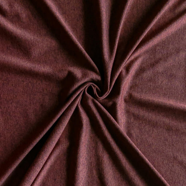 Marsala Marl Dry-Flex Ubersoft Poly Lycra Jersey Knit Fabric