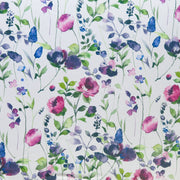 Vintage Garden Poly Spandex Swimsuit Fabric