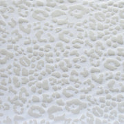 Olympus White Leopard Foil Poly Spandex Athletic Jersey Knit Fabric