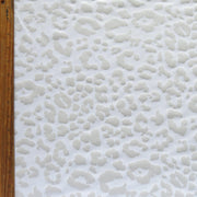 Olympus White Leopard Foil Poly Spandex Athletic Jersey Knit Fabric