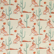 Wild is Calling Nylon Spandex Ribbed Swimsuit Fabric