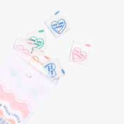 "You are Loved" 6 Pack Woven Labels by Kylie and the Machine