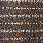 Copperhead Snakeskin Nylon Spandex Swimsuit Fabric - 30" Remnant