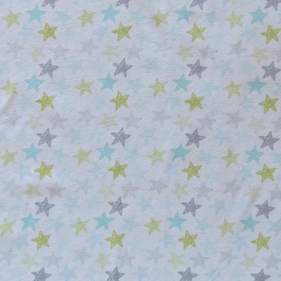Starlight Starbright Cotton Lycra Jersey Knit Fabric - 30" Remnant